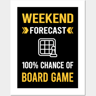 Weekend Forecast Board Games Posters and Art